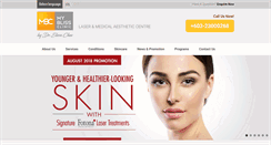 Desktop Screenshot of myblissclinic.com